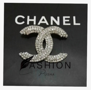 Diamond Chanel Brooch