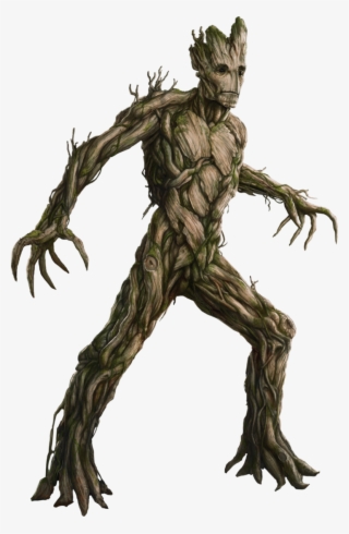 Guardians Of The Galaxy Clipart Animated - Groot Png