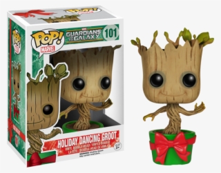 guardians of the galaxy - funko pop holiday dancing groot