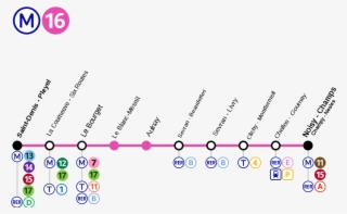 Metro Paris M16-planv2 - Paris Métro Line 12
