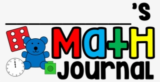 Math Journals Made Easy - Math Journal Label Clipart