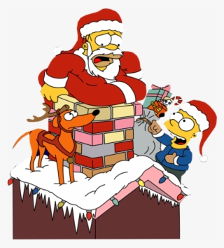 The Simpsons Christmas - Santa's Little Helper Simpsons Christmas