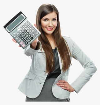 Home Loan Calculator - Girl With Calculator
