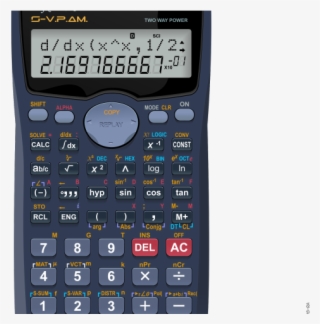 Calculator Clipart Vector Png - Casio Scientific Calculator Fx 100ms Plus