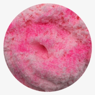 Pink Sugar Dust- A Pink Sugar Scented Cloud Slime With - Circle
