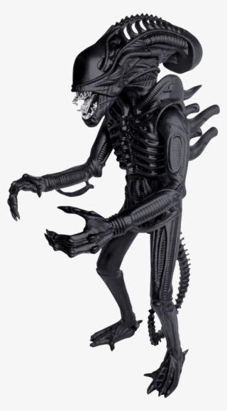 Super 7 Xenomorph Matte Black 18in Figure - Toy Black Alien
