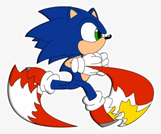 Frame 1 Delay - Sonic The Hedgehog Running Gif