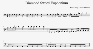 Diamond Sword Euphonium Sheet Music For Tuba Download - Sheet Music