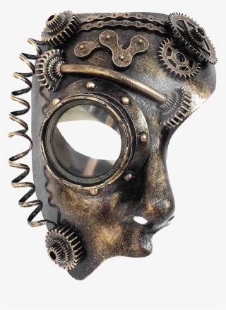 Steampunk Sticker - Steampunk Mask Png Transparent