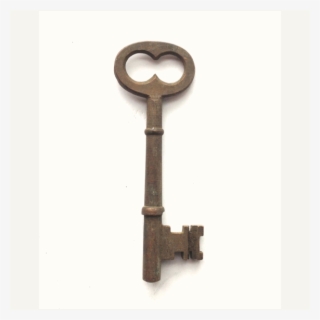 Simple And Adorable, This Brass Skeleton Key Is Sure - Key
