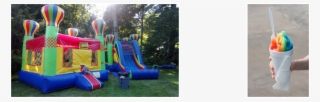 Bounce Houses And Shaved Ice - Inflatable