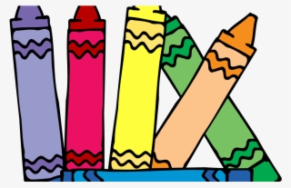 Clip Art Stock Kindergarten Button Up - Crayons Clipart
