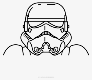 Stormtrooper Coloring Page - Line Art