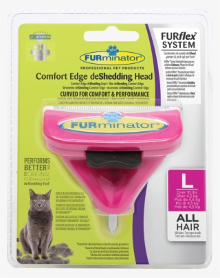 Furminator Furflex Comfort Edge Deshedding Head For - Furminator Furflex Cat L