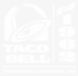 Logo 125px Wht - Taco Bell Stickers