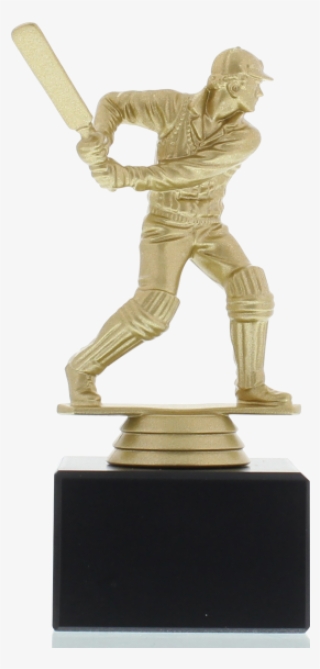 Figure Cricket Batsman 15,5cm Gold-coloured - Figurine