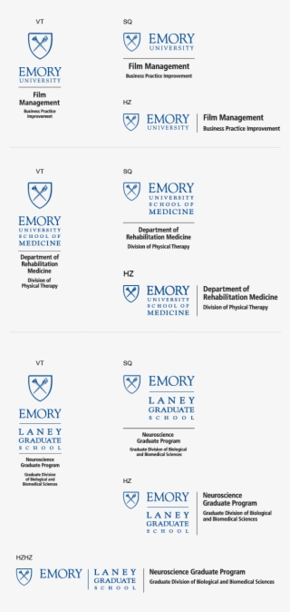 School-level Department And Division Logo - Emory University