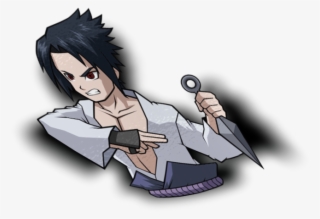 Sasuke Peeker Sticker - Cartoon