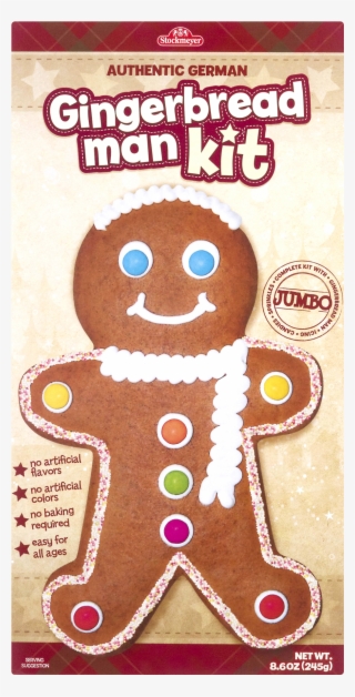 Gingerbread Man Kit Jumbo