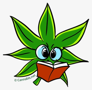 Transparent Weed Gif - Cannabis Leaf Cartoon