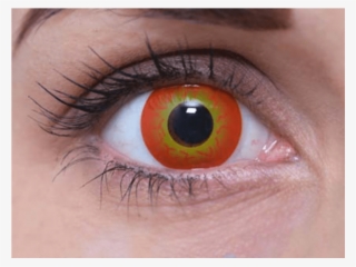 Colourvue Crazy Darth Maul Coloured Lenses - Close-up