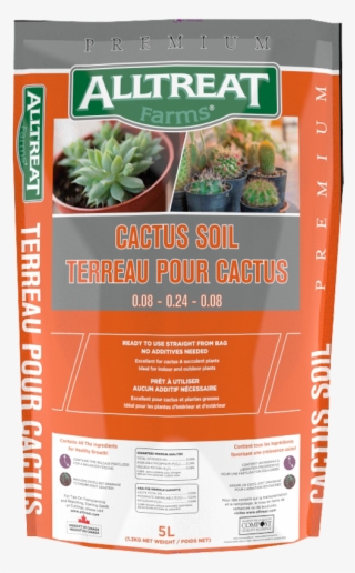 All Treat Premium Cactus Potting Soil 5l - Aloe