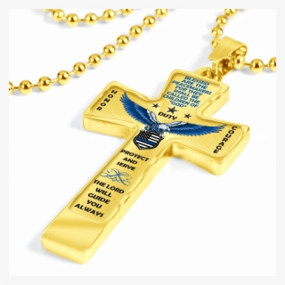 Cross Luxury Necklace For Firefighter