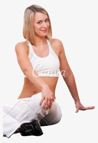 Vector Free Library Fitness Series Exercising Photos - Sitting
