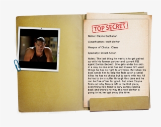 4 Top Secret Folder Transparent Clayne - Top Secret Folder Png