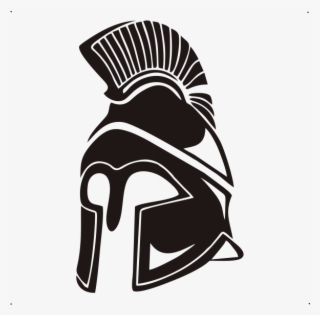 Spartan Warrior Helmet Vector