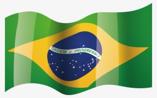 Brazil National Flag - Bandeira Do Brasil No Vento