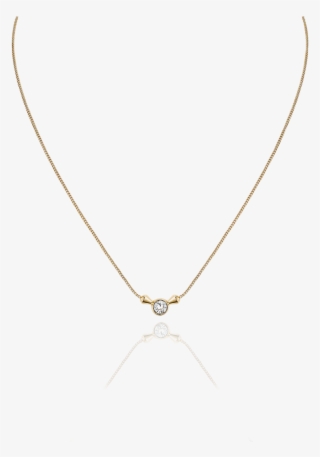 Titan Solitaire Pendant Necklace - Necklace