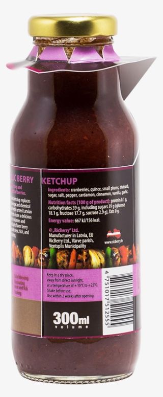 Home > Brands > Berry On Top > Berry Ketchup, Garlic - Bottle