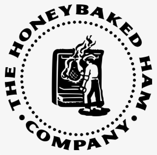 Honeybaked Ham Logo Black And White - Honeybaked Ham