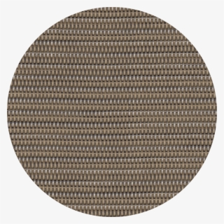 Dark Brown Mesh Swatch - Circle