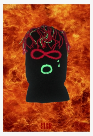 Image Of Ski Mask - Fire Texture