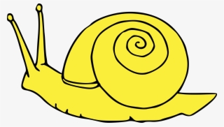 Jpg Freeuse Stock File Escargot Svg Wikimedia Commons - Yellow Snail Png