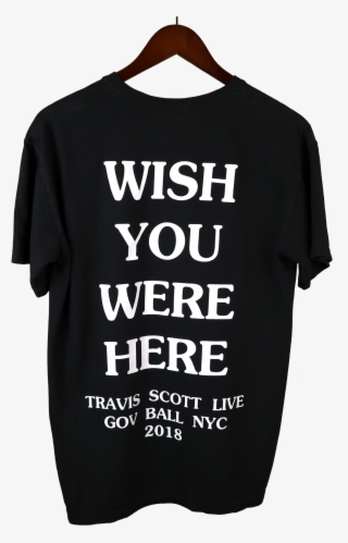 Travis Scott Governors Ball Astroworld T-shirt - Astroworld T Shirt Wish You Were Here