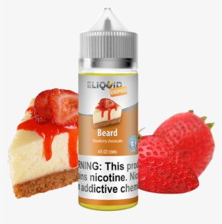 Beard Strawberry Cheesecake Vape Juice By Eliquid Depot - Strawberry Cheesecake Vape
