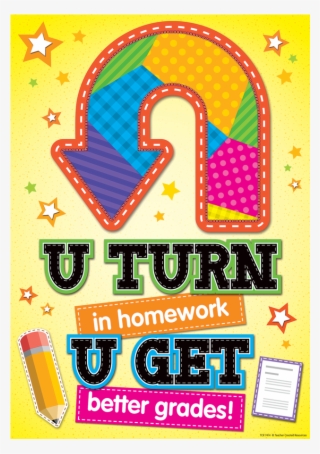 Tcr7414 U Turn In Homework, U Get Better Grades Positive - U Turn In Homework U Get Better Grades