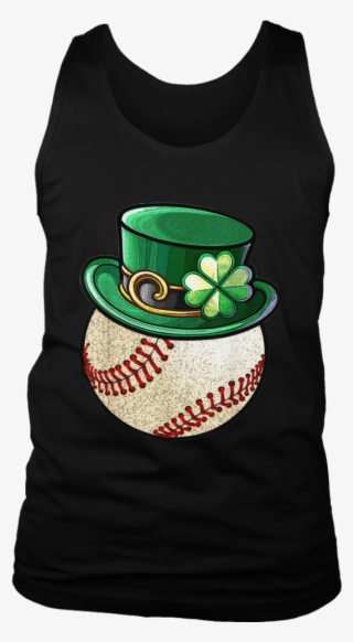 Baseball Ball Leprechaun Hat Shirt St - T-shirt