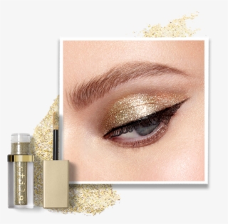 Eyes That Mesmerize - Stila Glitter And Glow Liquid Eyeshadow Gold Goddess