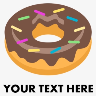Emoji Donut Personalized Baby Blanket - Transparent Background Wine Emoji