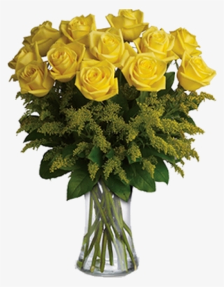 Imported Yellow Maverick Flowers - Birthday Flowers Yellow