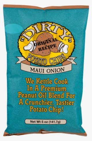 Dirty Kettle Potato Chips, Maui Onion - Dirty Potato Chips Jalapeno Heat 2oz