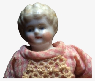 China Head Doll Made In Germany With Blonde Molded - Doll