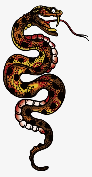 Snake Tattoo Clipart Boa Constrictor Snake - Snakes
