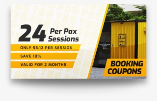 Gym Pod Package - Flyer