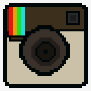 Instagram Logo - Pixel Art