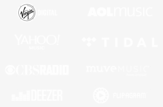Virgin Digital, Aol Music, Yahoo Music, Tidal, Cbsradio, - Poster